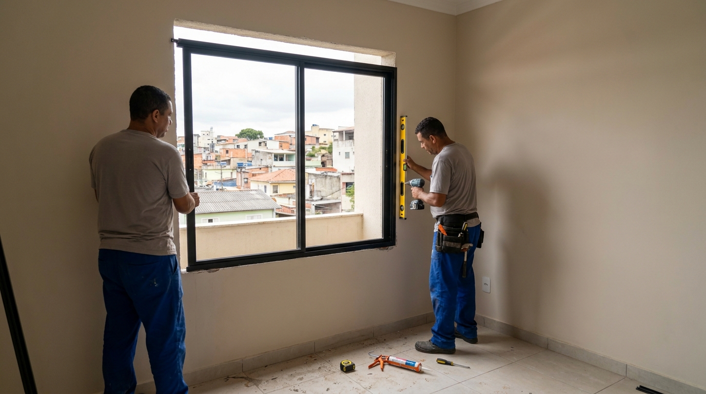 Fechamento de Ambientes em Itaquaquecetuba‑SP