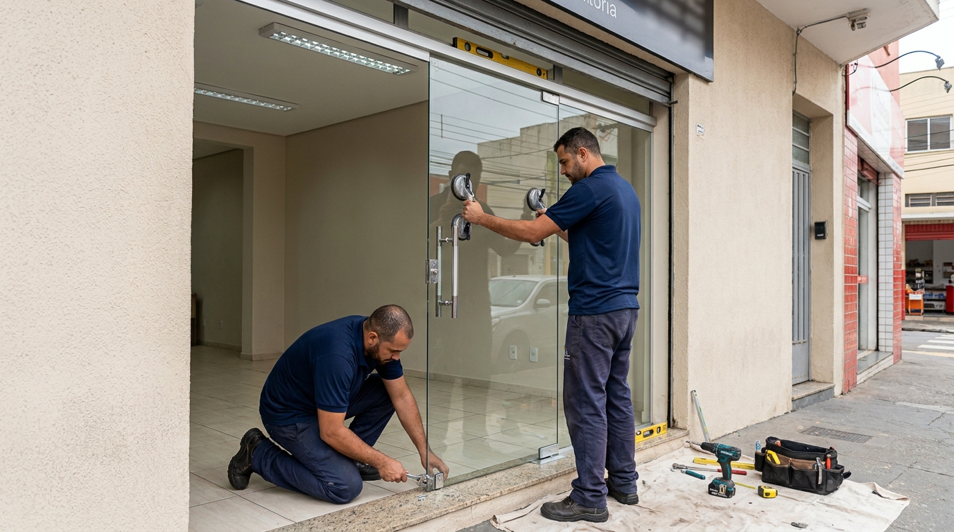 Portas Residenciais e Comerciais em Itaquaquecetuba‑SP