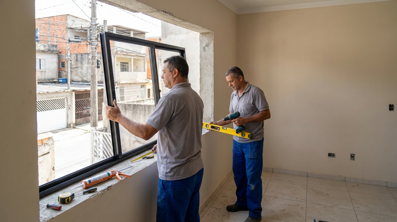 Esquadrias de Alumínio em Itaquaquecetuba‑SP